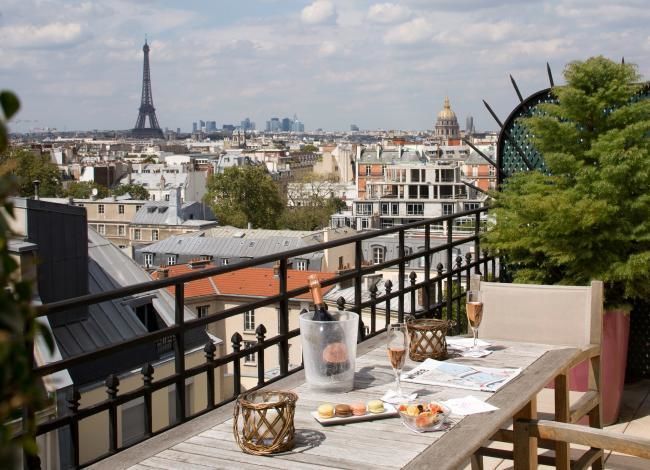 Hotel Le Littré - View