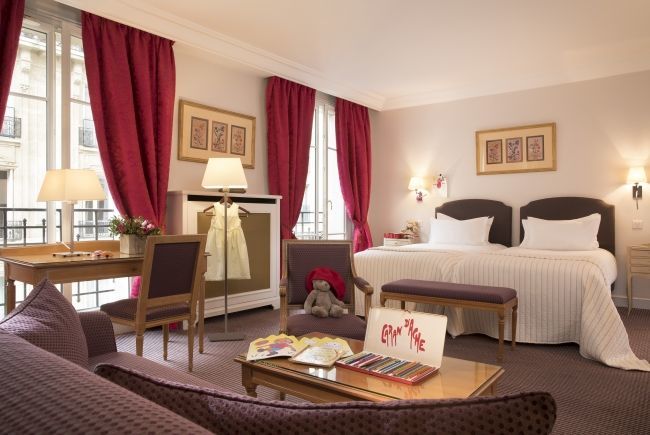 Hotel Le Littré - Chambre Familiale de Luxe